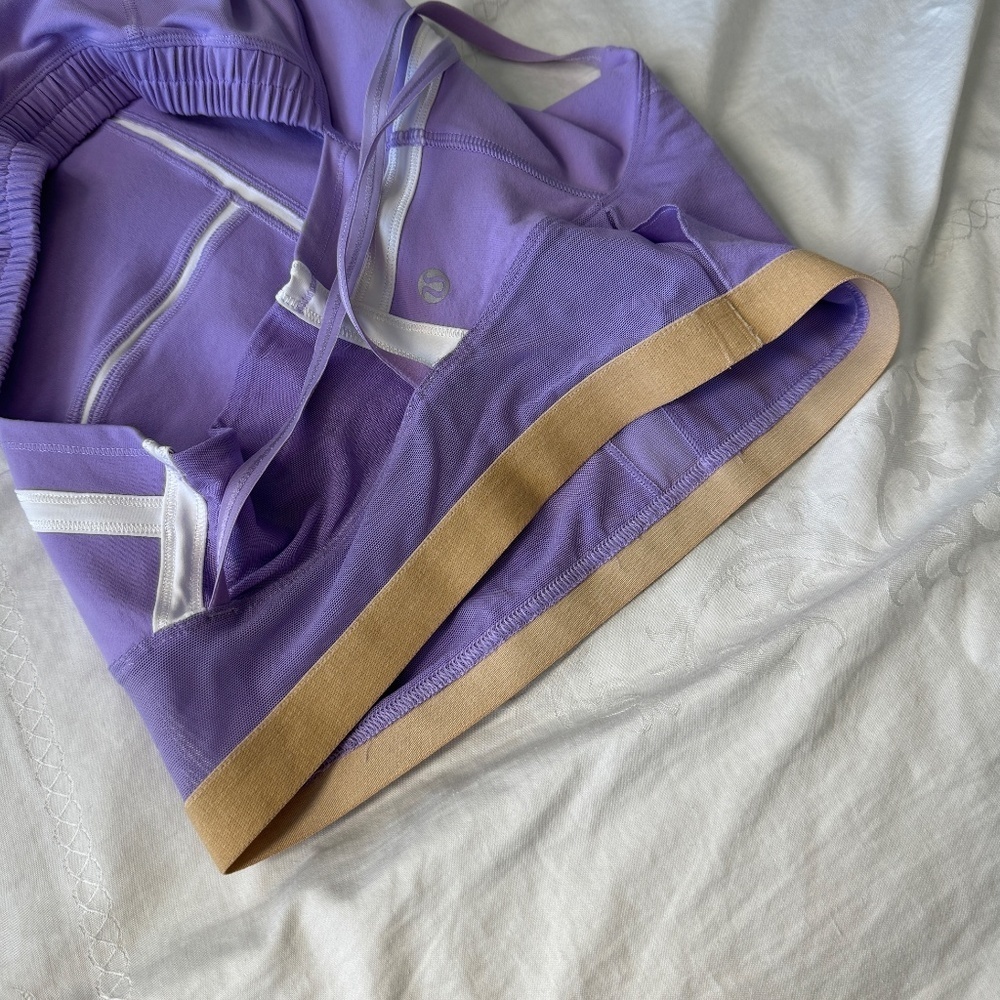 Lululemon Women's Purple Dance Strap Open Back Activewear Tank‎ Top Size 6 - Picture 8 of 12